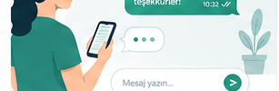 Fizyoterapist-danışan mesajlaşması